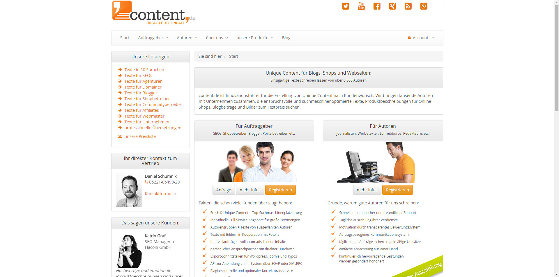 marketingatyourservice - Partner - content.de